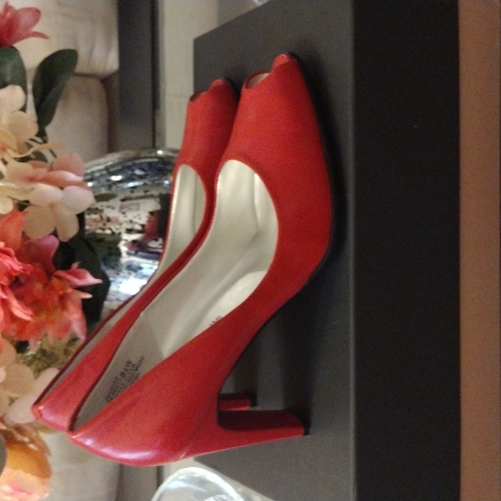 Bellini Red Pumps - Picture 2 of 4